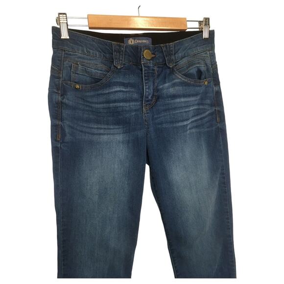 Democracy Jeans Womens 6 Ab Solution Jegging Booty Lift Mid Rise Skinny Blue - Picture 11 of 16